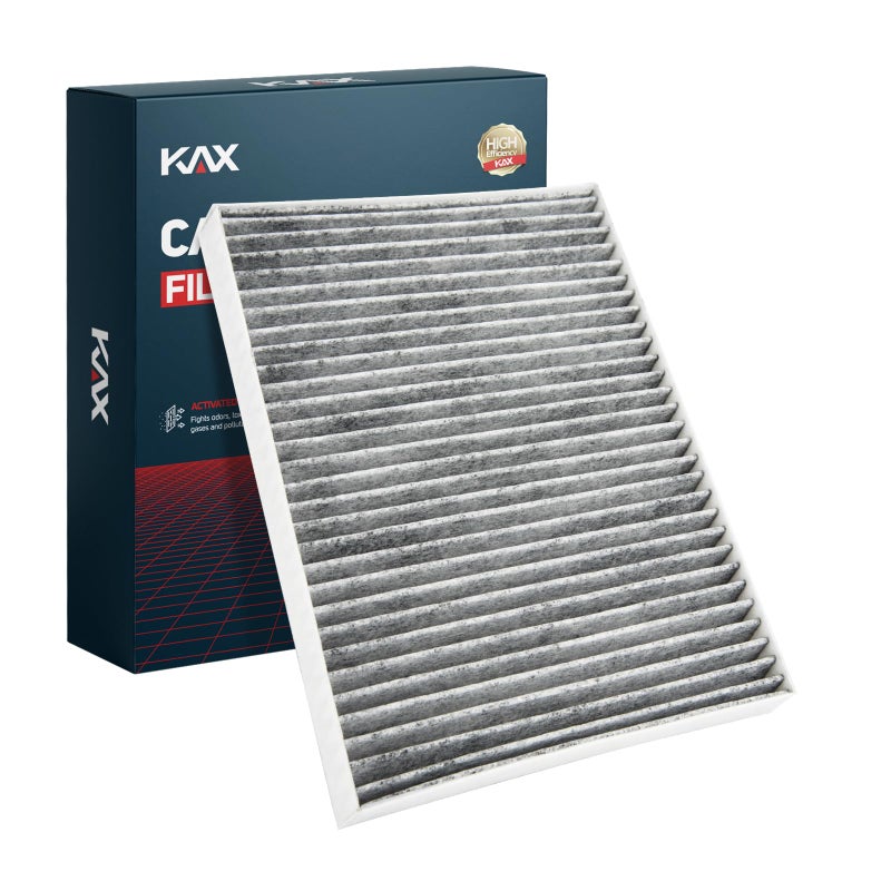 KAX CF11663 Cabin Air Filter  Replacement for Traverse 2009-2017  Acadia 2007-2016  Enclave 2008-2017  Outlook 2007-2010  Acadia Limited 2017-2017  w/Activated Carbon Passenger Compartment Air Filter - Image 1
